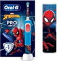 Oral-B Pro Kids Spiderman Cepillo de dientes eléctrico con Estuche de Viaje
